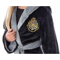thumbnail image 3 of Harry Potter Girls' Hogwarts Houses Fleece Hooded Robe All Houses - Slytherin Hufflepuff Ravenclaw Gryffindor, 3 of 7