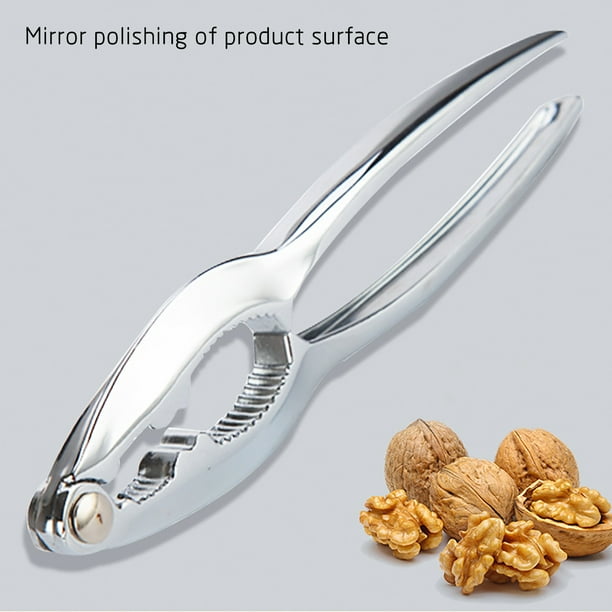 Alicates abridores de tuercas de aleación | Mango ergonómico antideslizante | Herramienta de cascanueces múltiple para nueces, avellanas, nueces pecanas, almendras, nueces de Brasil | Aleación de