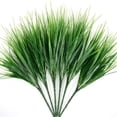 thumbnail image 4 of De plantas de césped artificial, arbustos de plástico sintético, hierba de trigo falsa para exteriores, arbustos verdes resistentes a los rayos UV, decoración de jardín colgante Ofspeizc WRJM-439, 4 of 7