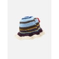 thumbnail image 2 of YooGuoGuo Women's Floral Appliques Crochet Bucket Hats Cute Knitted Fishing Hat Outdoor Cap, 2 of 6