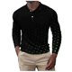 thumbnail image 1 of Camiseta de manga larga con cuello vuelto para hombre a la moda, blusa con estampado de otoño, camiseta informal Pompotops  oipoqjl50235, 1 of 5