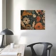 thumbnail image 4 of Orinice  Mid Century Modern Decor, Flowers Bouquet Wall Art for Living Room, Abstract Floral for Bedroom, Tan Boho Botanical Artwork Prints.  16x12in, 4 of 6