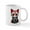 White, variant on CafePress - Cute Red Day Of The Dead Kitten Cat Mugs - 11 oz Ceramic Mug - Novelty Coffee Tea Cup