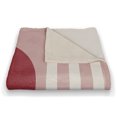 thumbnail image 2 of Creative Products Circle Arch Colorful 50x60 Coral Fleece Blanket, 2 of 3