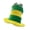 Green, variant on Yihuala Foldable Football Themed Hat With Comfortable Fit Soccer Headwear Perfect For Sports Gatherings And Celebration