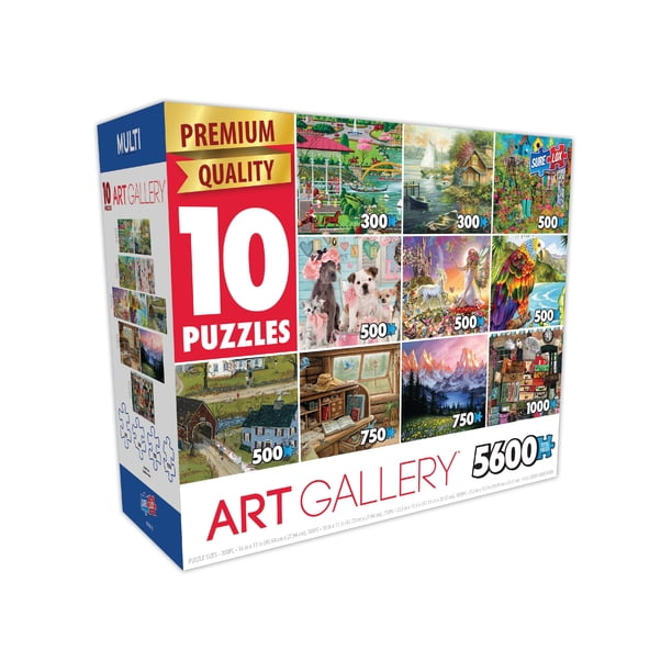 Sure-Lox 10-in-1 Multi-Pack Art Gallery Puzzle Set - Walmart.ca