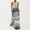 Silver, variant on Dresses for Graduation for Women Fashion V-Neck Sleeveless Summer Evening Party Printing Ladies Pocket Vest Long Dress Cottagecore Dress on Clearance