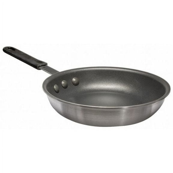 Crestware Frying Pan w/Coating,12-1/2 In.,Aluminum FRY12SH