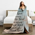 thumbnail image 5 of Christian Gifts for Women Faith, Inspirational Gifts for Women, Soft Throw Blankets for Women, Religious Gifts for Women/Men, Spiritual Gifts for Women, Personalized Blankets for Adults/Kids 40"x 50", 5 of 7
