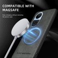 thumbnail image 4 of ELEHOLD PU Leather Case For Samsung Galaxy A05 Slim Magnetic Shockproof Cover, [MagSafe Compatible], [Lens&Screen Protection], Drop protection Case - Gray, 4 of 11