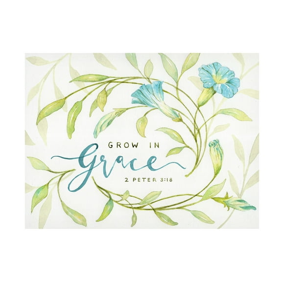 Yachal Design 'Grow In Grace' Canvas Art