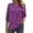 PP2, variant on HCYSFG Womens Textured Polo Shirts Notch Neck 3/4 Sleeve Solid Color Relaxed Fit Casual Golf Shirt Wear Everyday Tops