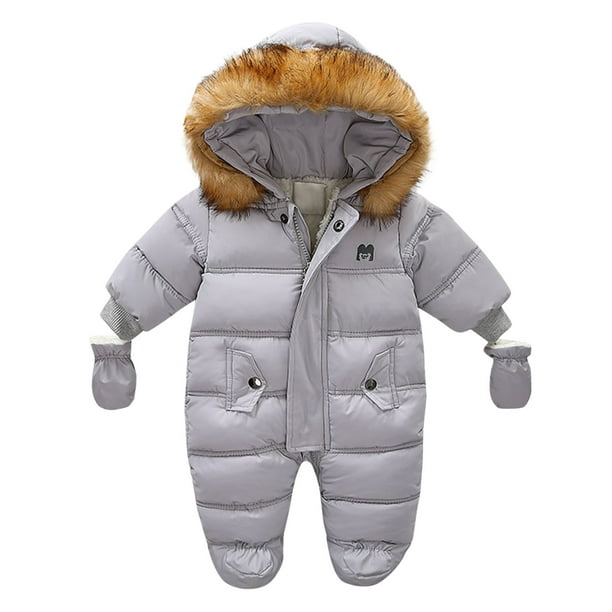 JDEFEG Snow Pants 4 Baby Girls Boys Sweater Coat Thick Warm Hooded Coats Jacket Jumpsuit Snowsuit Playsuit Romper Snow Wear 2T Girl Polyester Blend 66 - Walmart.com