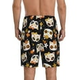 thumbnail image 6 of KLL Flower Fox for Men's 1-Pack Shorts,Sleep Pajama Shorts for Men Soft Pj Shorts Men's Pajama Bottoms Sleepwear -4X-Large, 6 of 7