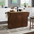 thumbnail image 5 of Crosley Eleanor Natural Wood Top Kitchen Island in Mahogany, 5 of 5