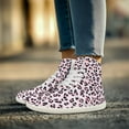 thumbnail image 2 of FUIALDOLG Womens Sneakers High Top Walking Shoes Cozy Ankle Bootie with Laces, 2 of 7
