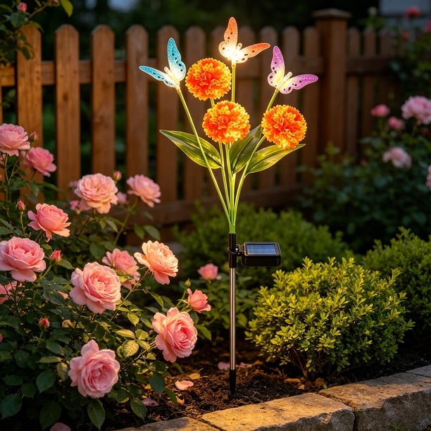 Lámpara solar de jardín con forma de panal | Lámpara decorativa para patio | Iluminación LED solar para exteriores, jardín, césped y macizos de flores.