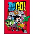 thumbnail image 7 of Teen Titans Cyborg Beast Boy Robin Youth Boys Red T-Shirt-XL, 7 of 7