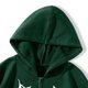 thumbnail image 5 of Sudaderas con capucha de manga larga de estilo gótico con estampado de corazón para mujer Sudadera con capucha térmica con cremallera con abrigo de mujer recortado con cremallera Pompotops  qwe15913, 5 of 6