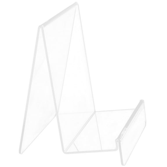 EXHUMKY Record Vinyl Holder Book Display Stand Acrylic Transparent 1Pack