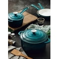 thumbnail image 3 of Hamilton Beach 10 inch Cast Iron Fry Pan, Navy, 3 of 3