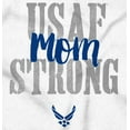 thumbnail image 2 of US Air Force USAF Strong Military Mom Zip Hoodie Sweatshirt Women Brisco Brands S, 2 of 6