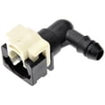 thumbnail image 2 of KarParts360 Fuel Line Connector | Nylon Material | 90 Degree Angle | Black Color | Quick Disconnect End 1 Connector Type | Female End 1 Gender | Barb, Quick Disconnect End 1 Type, 2 of 6