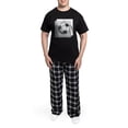 thumbnail image 5 of CafePress - Soccer Ball Men's Dark Pajamas - Men's Dark Loose Fit Cotton Pajama Set, 5 of 7