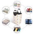 thumbnail image 5 of Lsque Tropical Fruit Laundry Basket, Laundry Hamper, Dirty Clothes Hamper for Laundry, Collapsible, Waterproof Laundry Baskets with Aluminum Handles for Laundry, Dorm, Family, 5 of 6