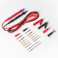 thumbnail image 2 of ANENG 22-in-1 Multimeter Test Set 1000V Professional Silicone Insulated Test Probes with Alligator Clips Banana Plugs Tips Point Extended Test Leads, 2 of 7