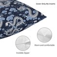 thumbnail image 3 of Fuzoiu Dragon Print Square Pillow Cover,Hidden Zipper Design,Luxury Square Pillow Case, Throw Pillow,Couch Cushion-18"x18", 3 of 7