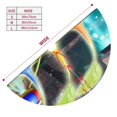 thumbnail image 2 of Lsque Pikmin Print Christmas Tree Skirt, Tree Skirt with Ties or Velcro, Perfect for Holiday Decorations, Halloween, and New Year-30", 2 of 7