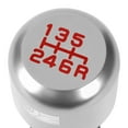 thumbnail image 3 of J2 Engineering Universal Silver Manual Car Shifter Knob Aluminum Cylindrical Wine Cup Style with Adapter J2-SK-006-SL, 3 of 7