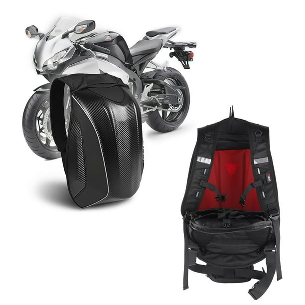 Mochila para motocicleta de carcasa dura Mochila de carcasa dura para motocicleta Mochila para motocicleta Mochila impermeable para motocicleta Solucion innovadora Walmart en linea