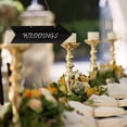 thumbnail image 3 of KAKOWELY acrylic sign board Hanging Arrow Chalkboard Sign Rustic Decorative Blank Display Presentation Board Acrylic Direction Sign Diy Blackboard For Office School Supplies Party Wedding, 3 of 4
