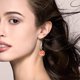 thumbnail image 3 of 1 juego de 4 pares de pendientes de Halloween tallados huecos Pendientes de calavera Pendientes de calavera tallada Accesorios de Halloween (calabaza), 3 of 8