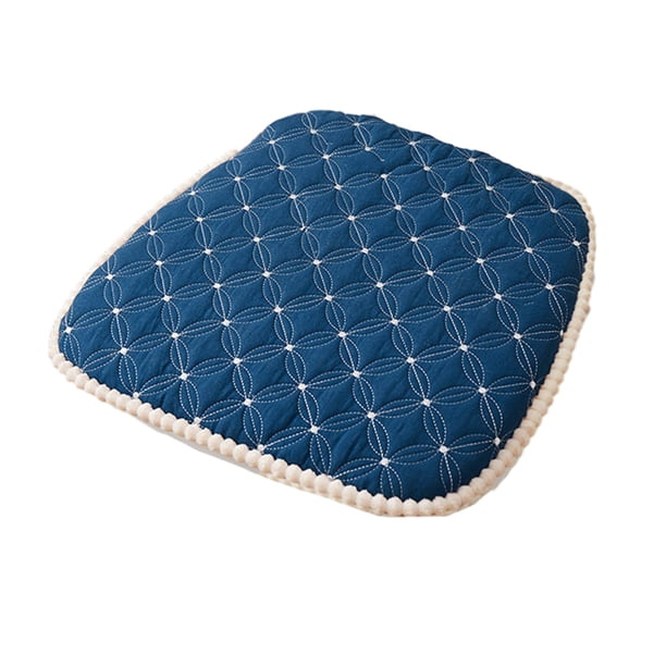 Injueey 2 bolsas de cojín de asiento de oficina lavable a máquina engrosado y con bloqueo de temperatura y se puede utilizar en varios Decoración del hogar Estilo circular--