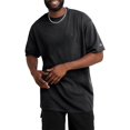 thumbnail image 2 of Champion Mens Classic Jersey Tee, XS, Black, 2 of 7