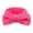 Red, variant on Birght Color High Elasticity Makeup Headband Skin-touch Bowknot Coral Fleece Hair Band Hair Accessories