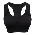 thumbnail image 1 of Wuffmeow Women Absorb Sweat Top Sports Bra Mesh Breathable Bra, 1 of 4