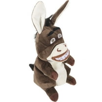 HONITANO 1Set Donkey Hand Puppet Plush Toy Light Brown 11.8x5.1x5.1in Interactive Play Storytelling Children
