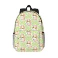 thumbnail image 1 of Easygdp Rabbit With Tie Mochila Ligera de 15 Pulgadas para Estudiantes, Mochila Cómoda para la Escuela y Viajes, Correas Ajustables, 1 of 6