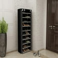 thumbnail image 3 of Zimtown 10 Tiers Shoe Rack with Dustproof Cover Closet Shoe Storage Cabinet Organizer, 3 of 9
