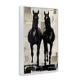 thumbnail image 3 of Stupell Industries Equinity Horse Pair White Framed Giclee Art, design by Annabelle Hall, 24 x 16, 3 of 8
