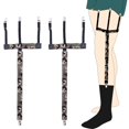 thumbnail image 2 of Coofit 1 Paire de Jarretelles de Chemise Camouflage Protectrices avec Clips, 2 of 7