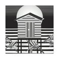 thumbnail image 3 of "Dawn on Beach Hut". - Canvas, 3 of 25