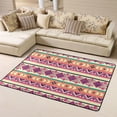 thumbnail image 1 of DouZhe Vintage Southwestern Native Bohemian Pattern Area Rugs Non-Slip Machine Washable Floor Mat, Modern Style Carpet Doormat, 63x48 inches, 1 of 6
