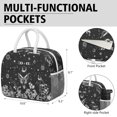 thumbnail image 6 of Lunch Bag Lunch Box for Women Reusable Insulated Lunch Bags,Water-Resistant Gothic Cooler Lunch Tote Bag, Large Capacity for Work Travel Picnic, 6 of 6
