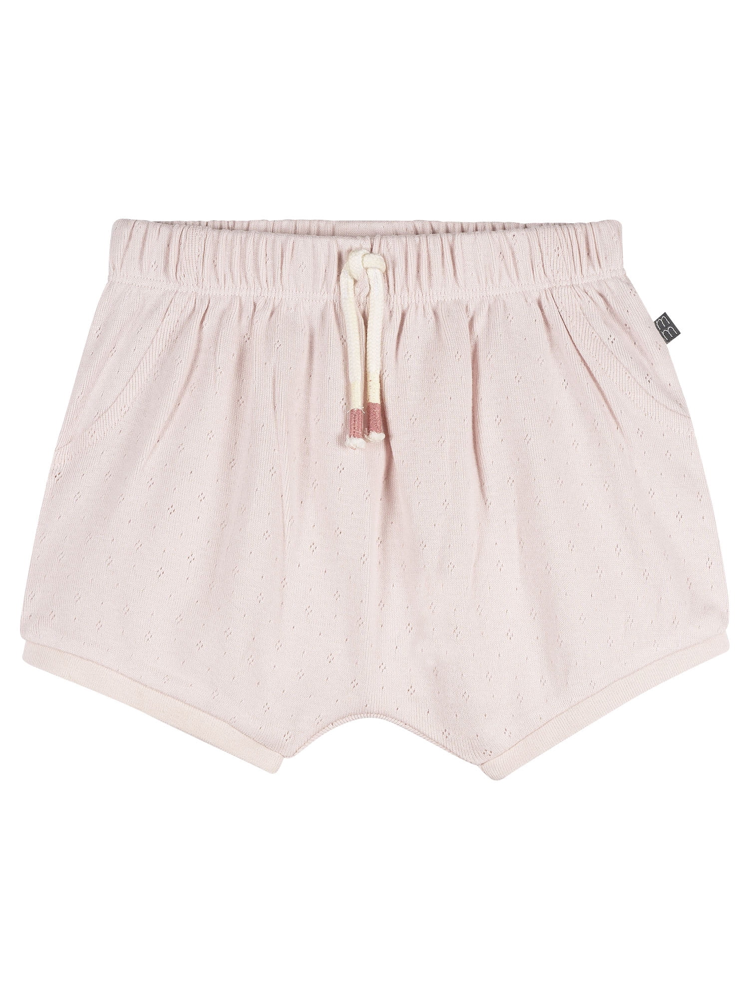 Modern Moments by Gerber Baby Girl Harem Bubble Organic Shorts with Drawstring, Sizes 0/3 Months - 24 Months