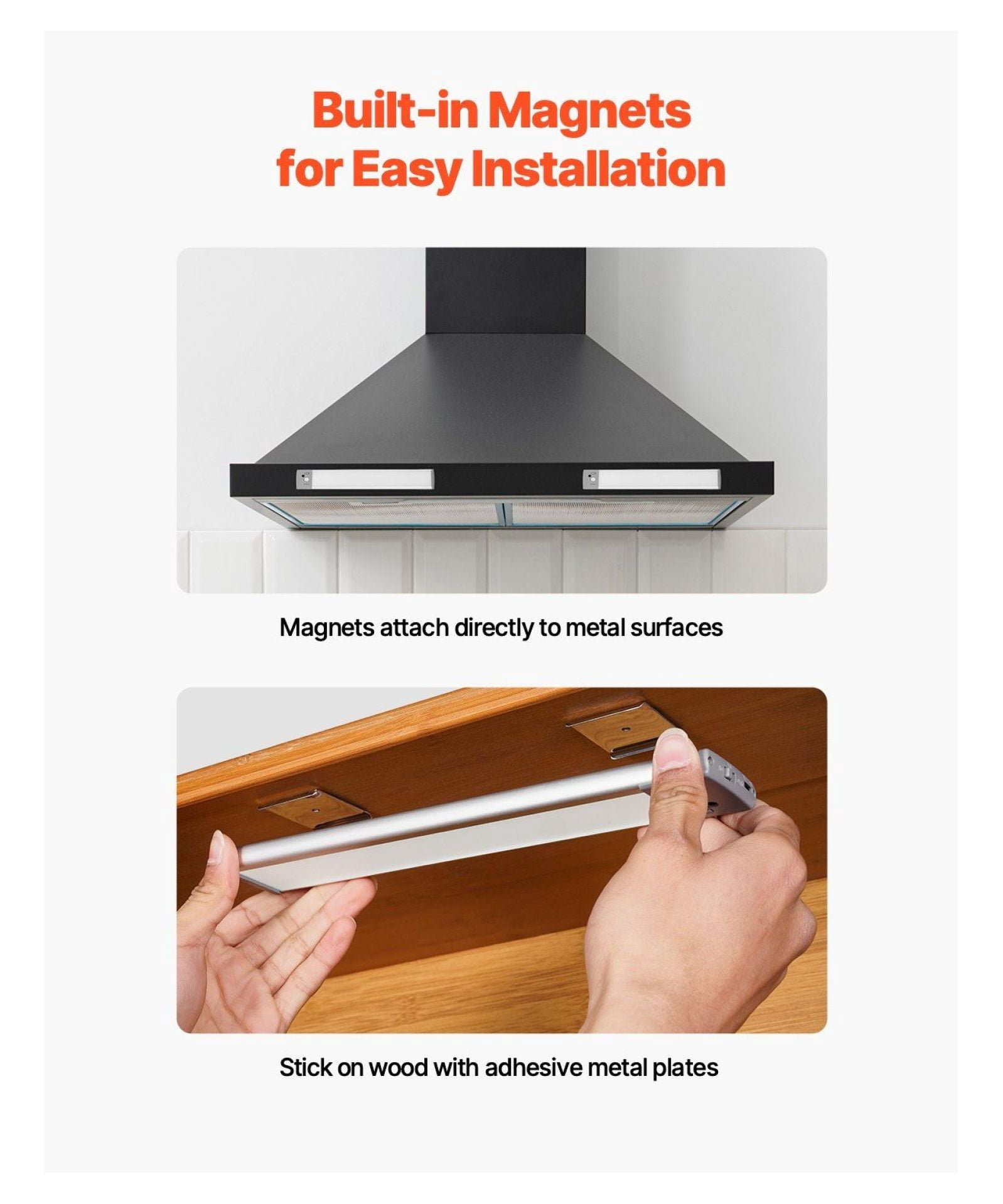 Under Cabinet Lighting 5PCS, 68 LED Motion Sensor Lights, Rechargeable Wireless Closet Lights with Remote, Under Counter Lights for Kitchen, Bookshelf, Stairway